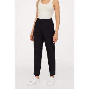 Good Luck Gem Pants Womens Small Black Pleated Front Button Belt Loops